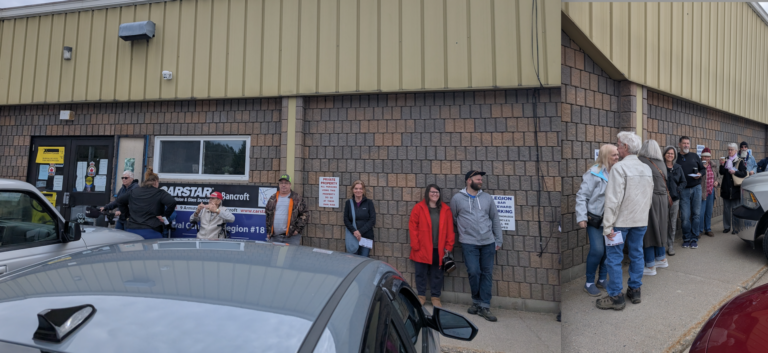 Election day: residents talk about why they came out to vote